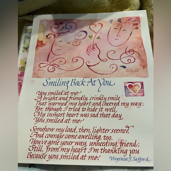 ❤️ Lot of 15 Poem Cards By Elizabeth Lucas Designs - Picture 1 of 9